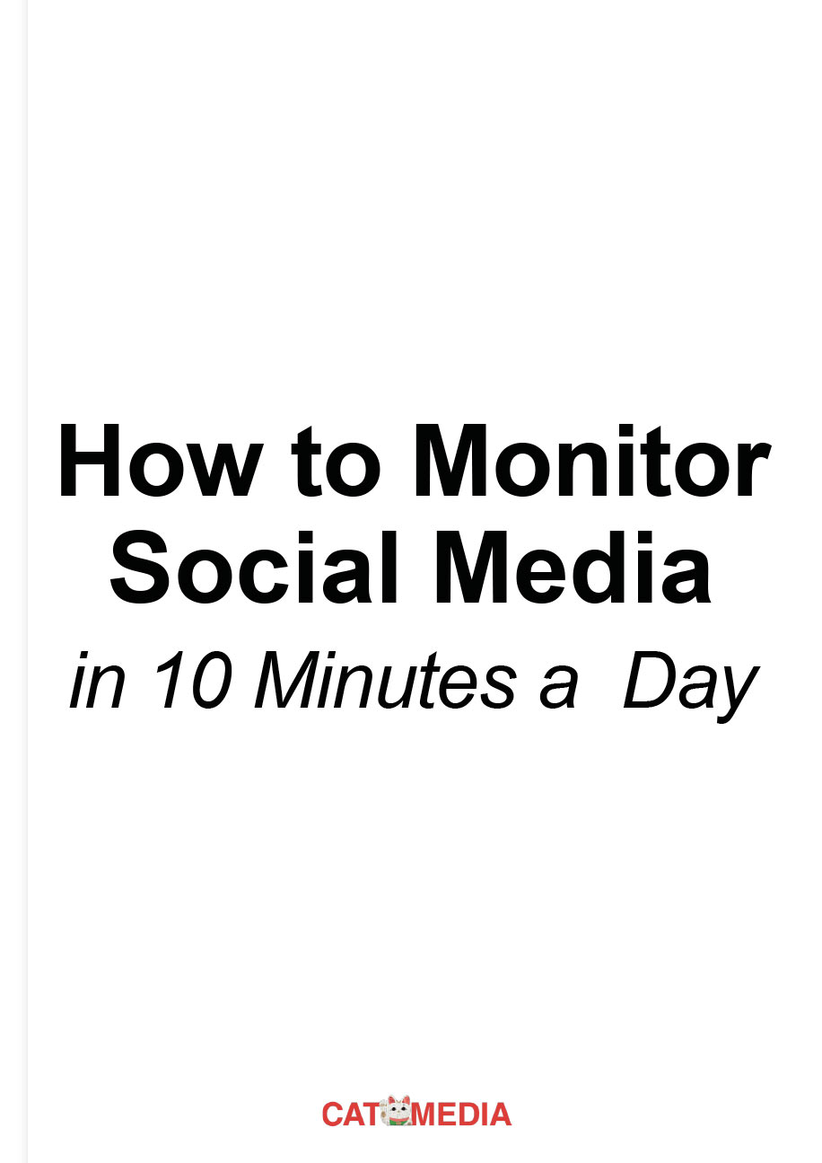 How to monitor social media