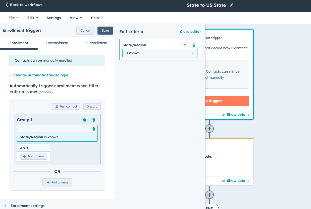 5 - Workflow trigger