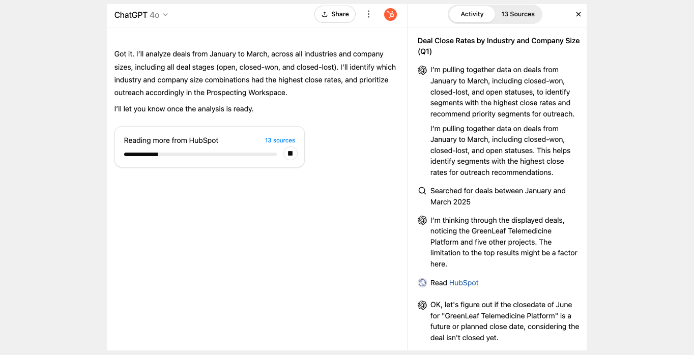 ChatGPT Deep Research Connector ChatGPT Deep Research Connector