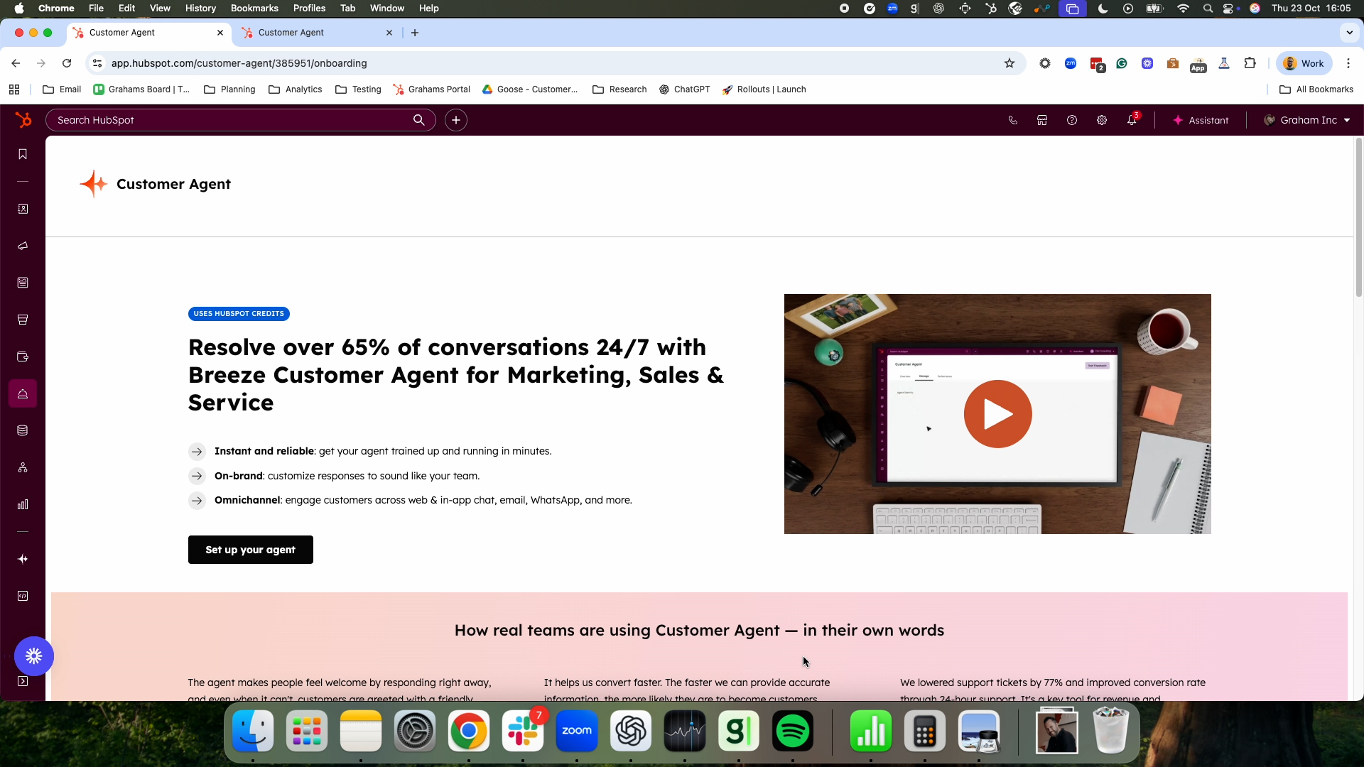 Introducing Breeze Customer Agent Introducing Breeze Customer Agent