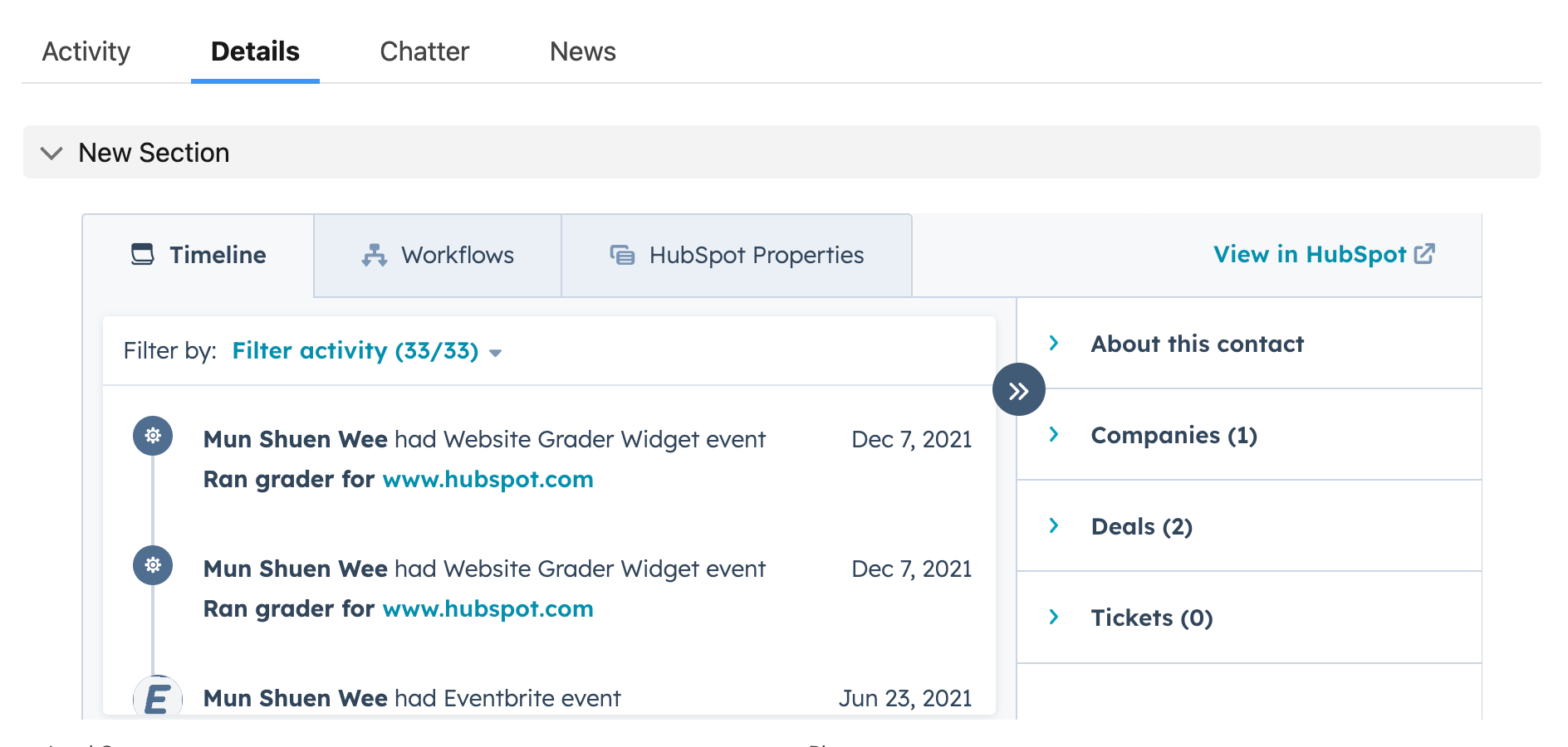 lightning-visualforce-embed-HubSpot
